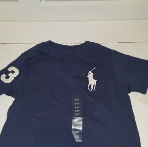 Ralph Lauren 3T Boys big pony t shirt